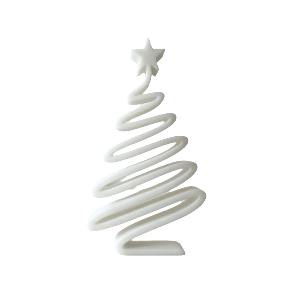 3D Printing Xmas Ideas - Basit 3D Baskılı Noel Figürü Spiral
