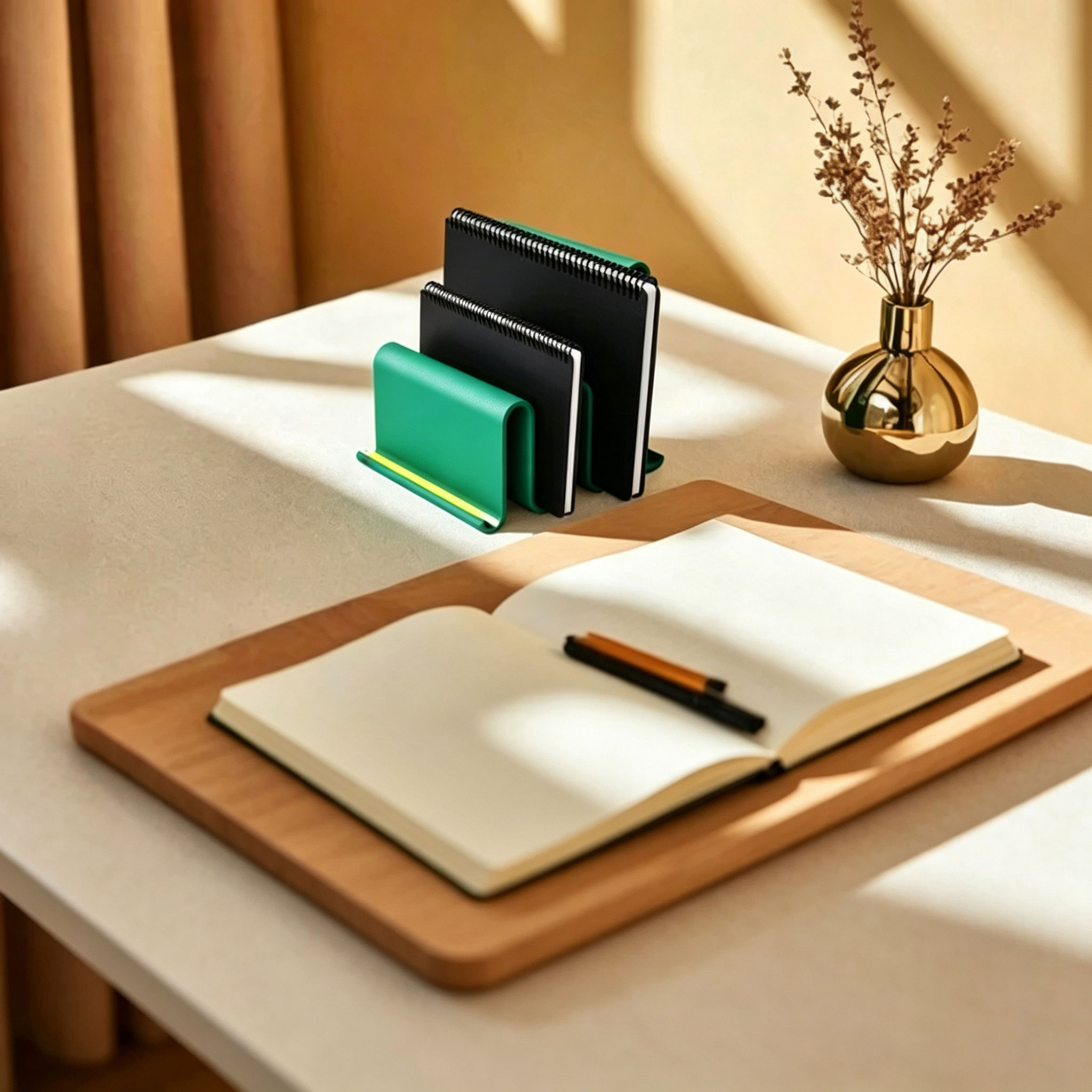 3D Printing Journal - 3D Baskılı Katmanlı Defter Tutucu Minimalist