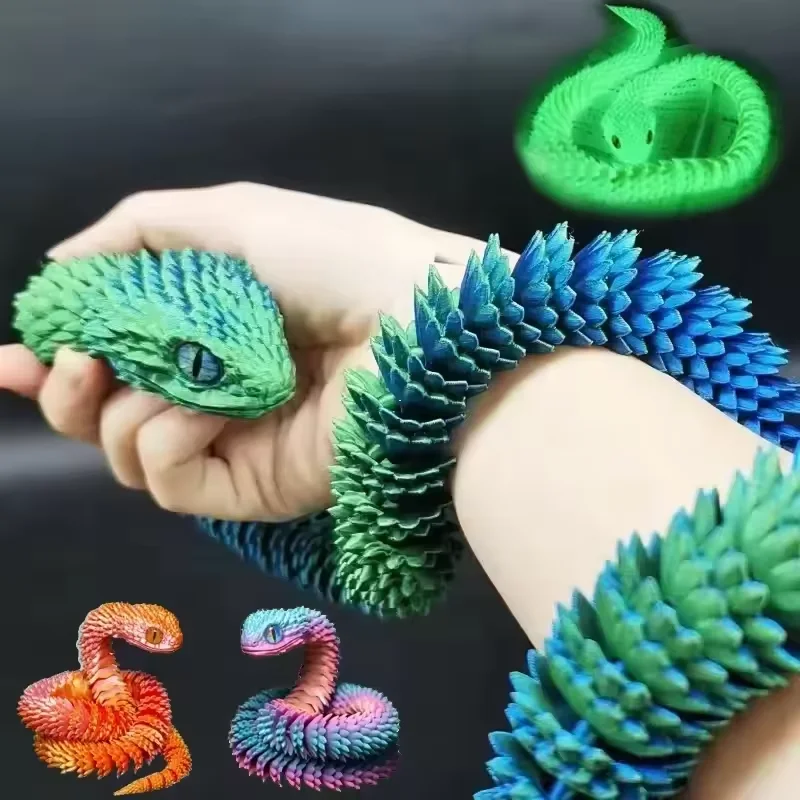 3D Printing Joint - 3D Baskılı Yılan Hareketli Eklem Fidget