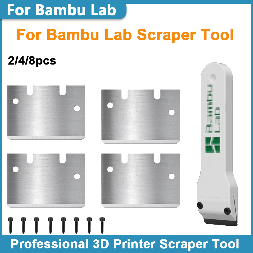 Print Removal Spatula - Profesyonel 3D Yazıcı Kazıyıcı Metal 3D