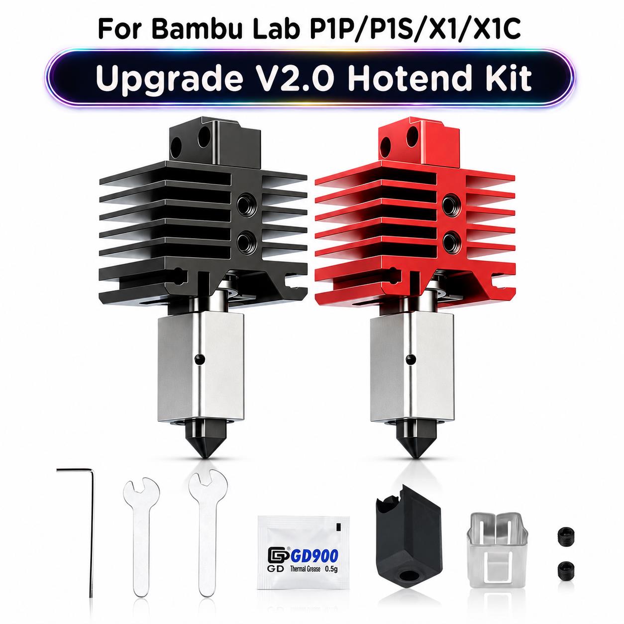 3D Printing Nozzle - Bambu Lab P1P P1S X1 X1C