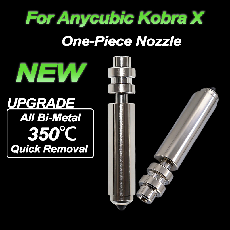 3D Printing Nozzle - YENİ Yükseltme Bimetalik Kobra X Nozul