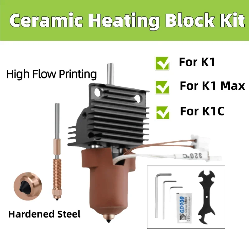 Creality Printer K1 - Creality K1C/K1 MAX için Seramik Isıtma