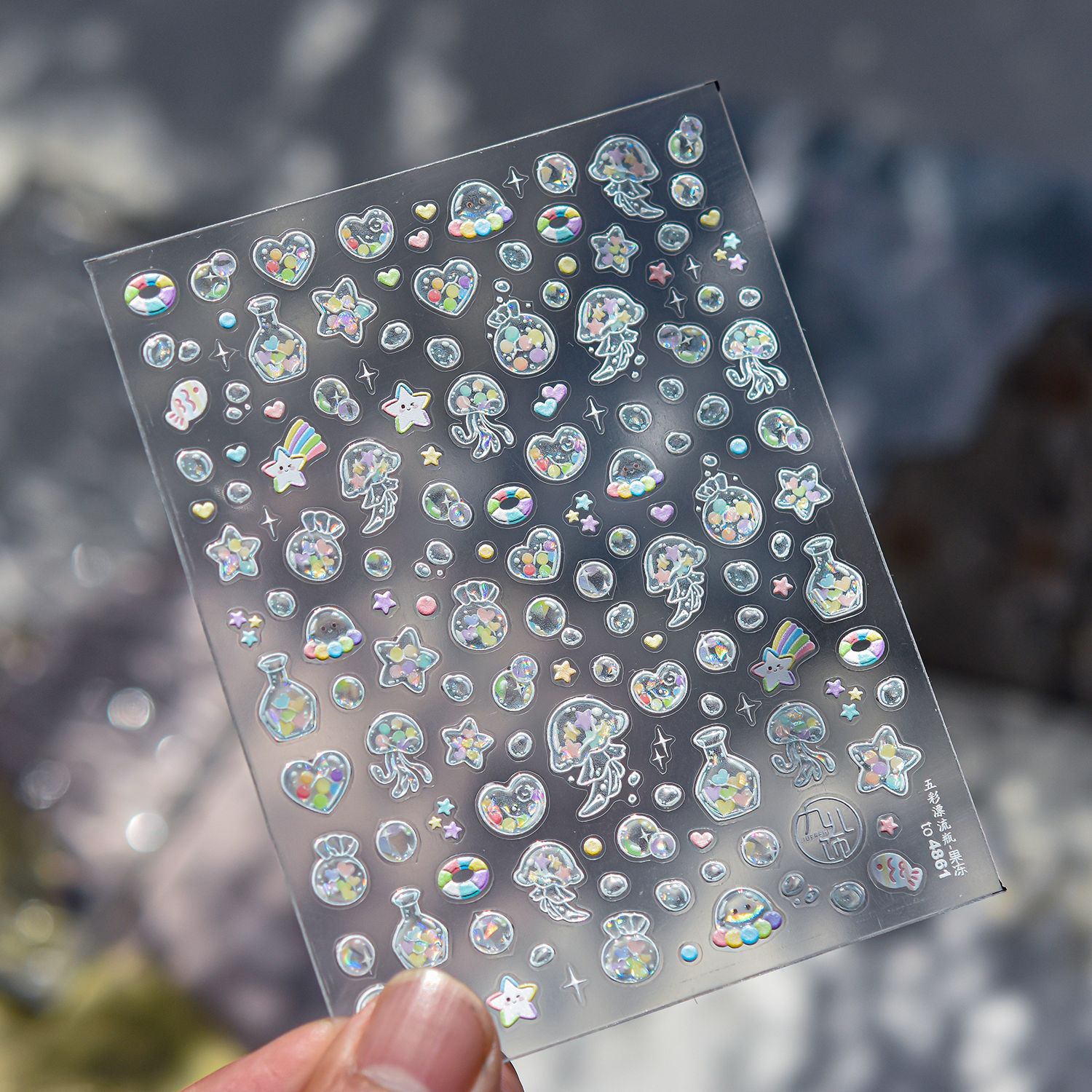 Renkli Drift Çanta Jöle Tırnak - 3D Printing Epoxy Resin incelemesi ve fiyatı