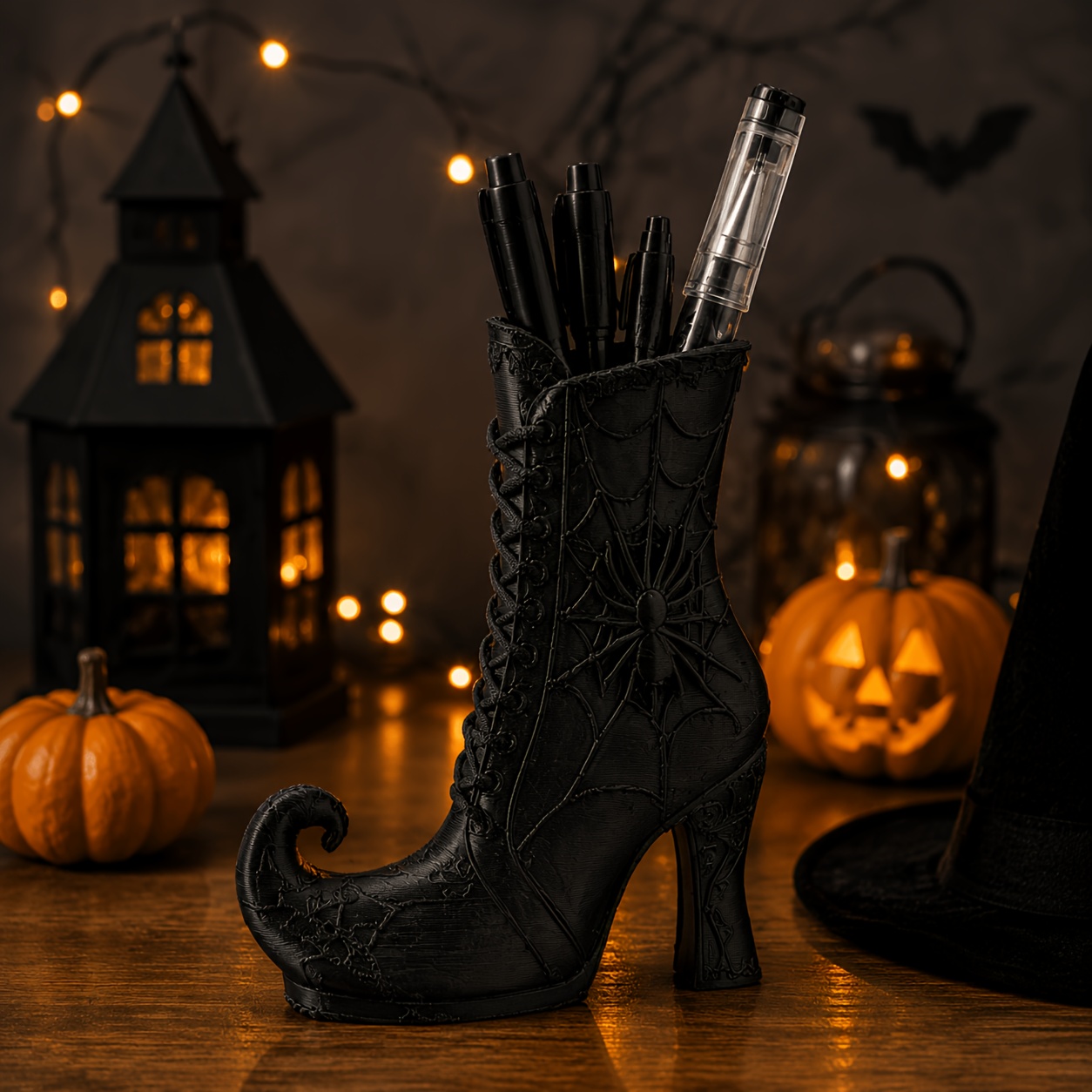 Örümcek Ağı Desenli Gotik Cadı - 3D Printing Pen For Adults incelemesi ve fiyatı