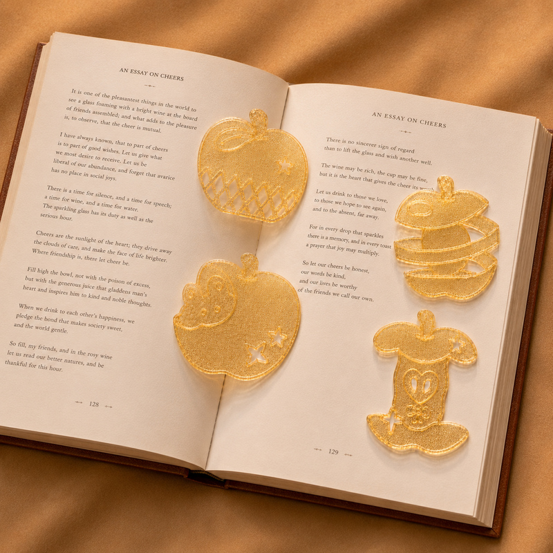 4 adet/takım sevimli elma yer  - 3D Printing Journal incelemesi ve fiyatı