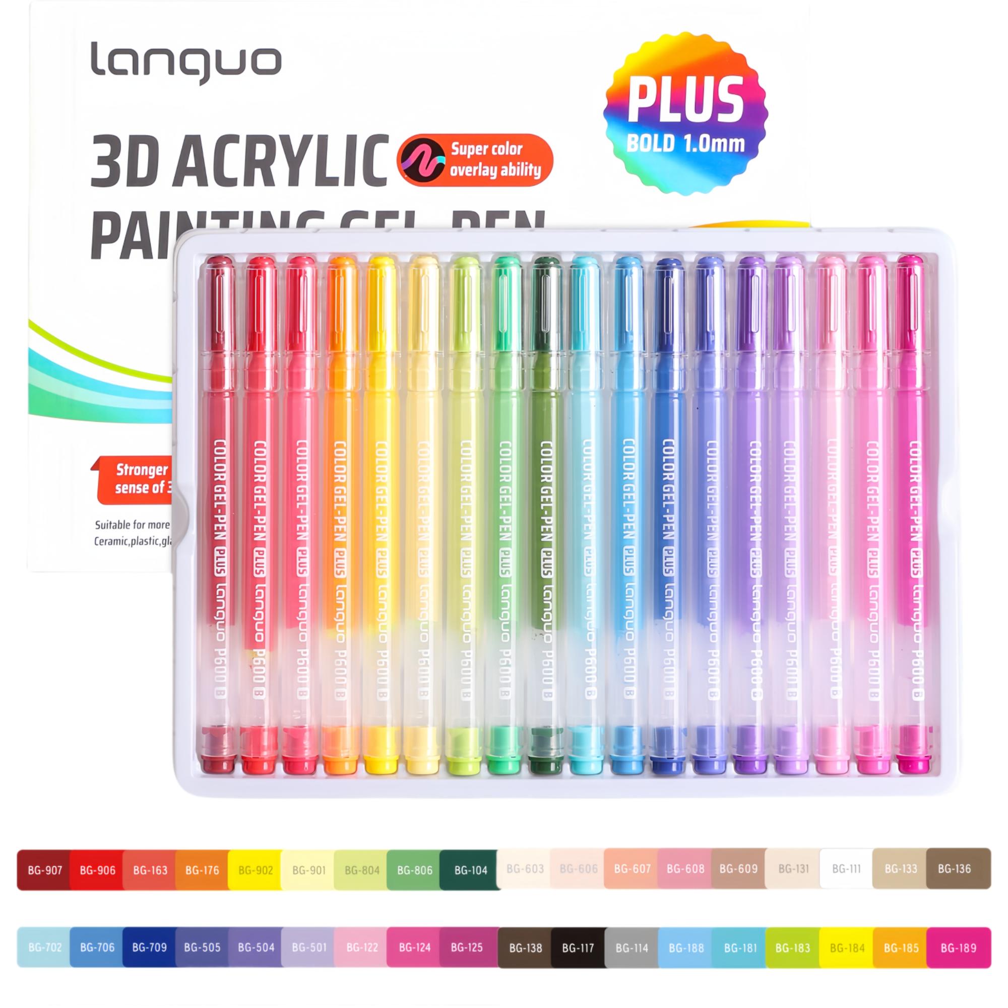 Languo 54 Renkli 3D Efektli Ak - 3D Printing Epoxy Resin incelemesi ve fiyatı