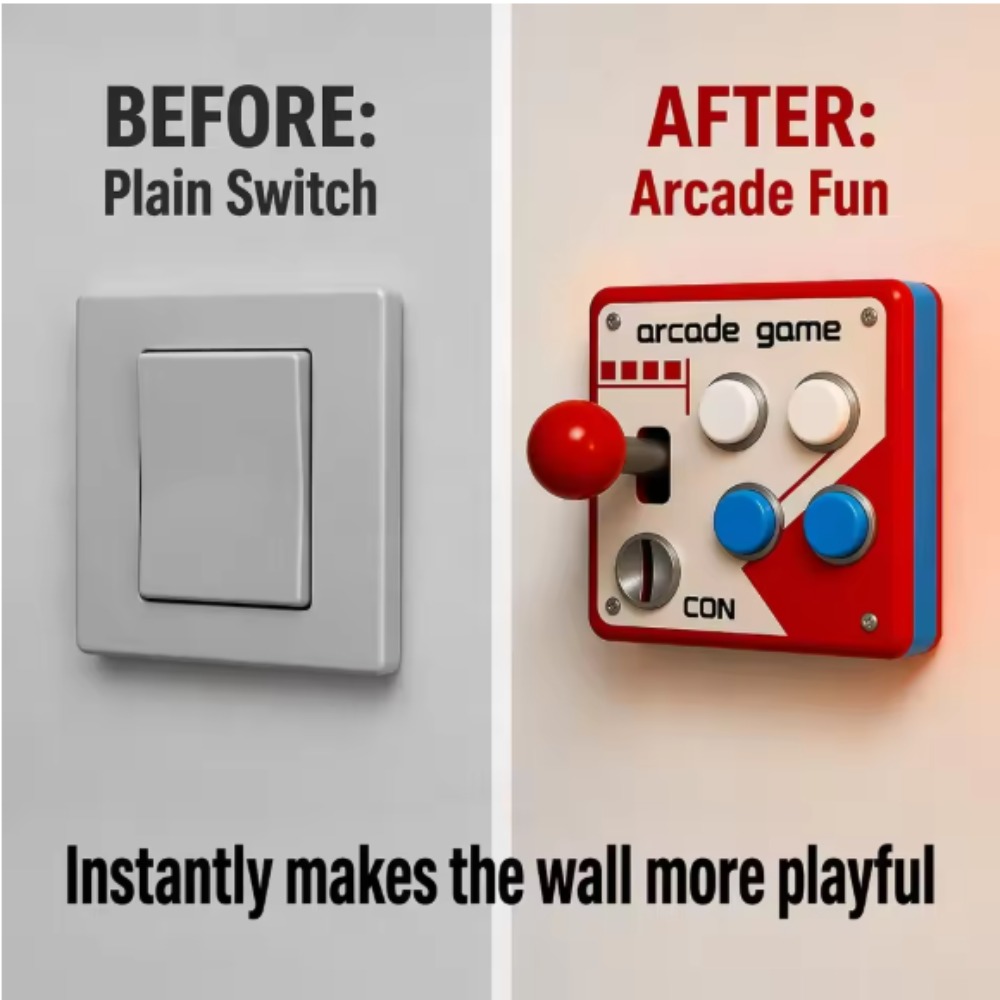Retro Arcade Joystick Anahtar  - 3D Printing Room incelemesi ve fiyatı