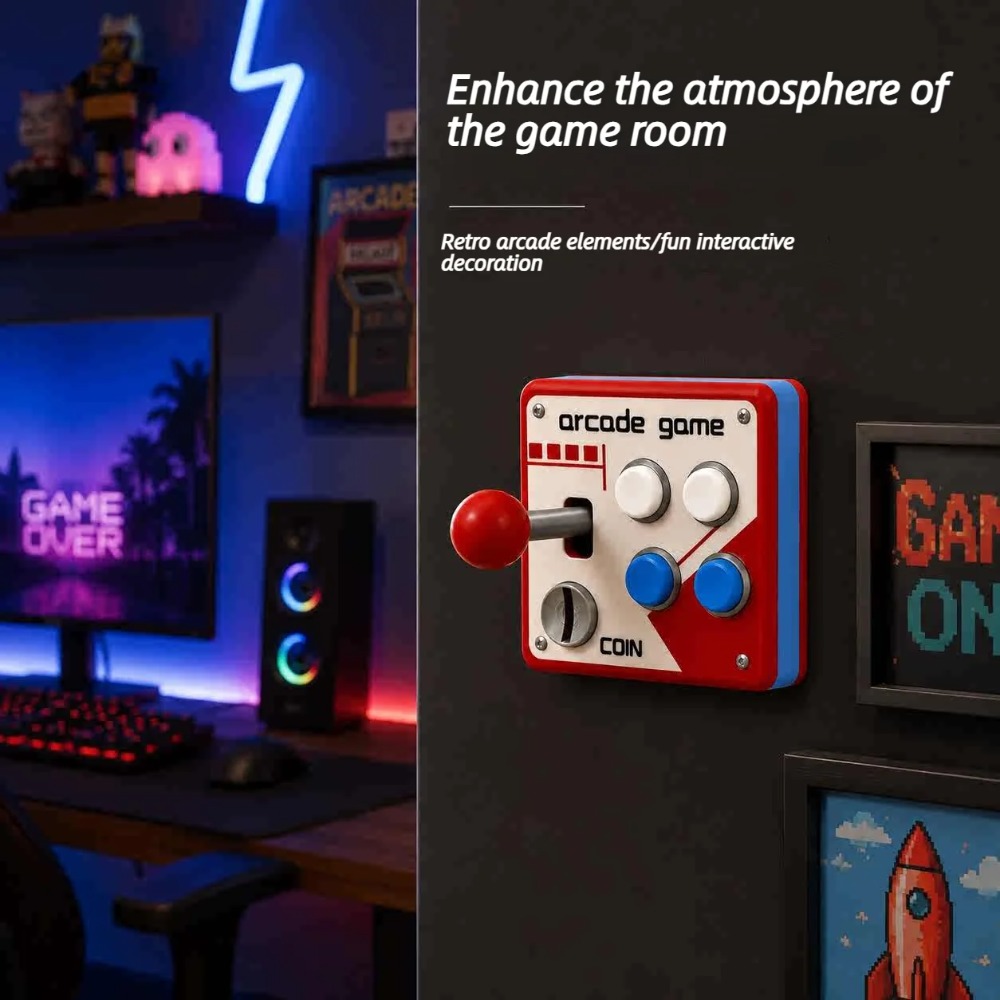Retro Arcade Joystick Anahtar  - 3D Printing Room incelemesi ve fiyatı