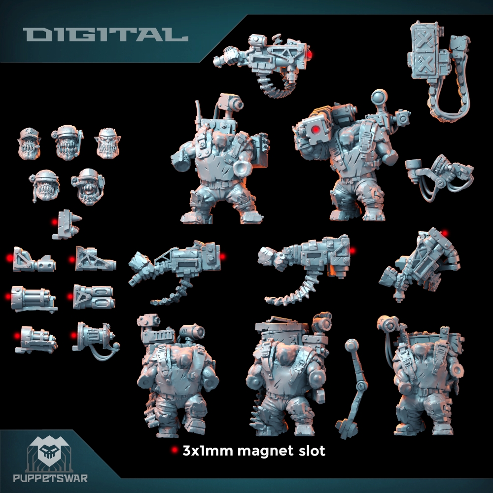 Orc Ultimate Badasses Squad, Y - 3D Printing Idea incelemesi ve fiyatı
