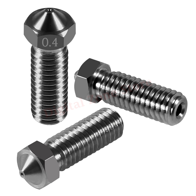 10 adet V6 sertleştirilmiş çel - 3D Printing Nozzle incelemesi ve fiyatı