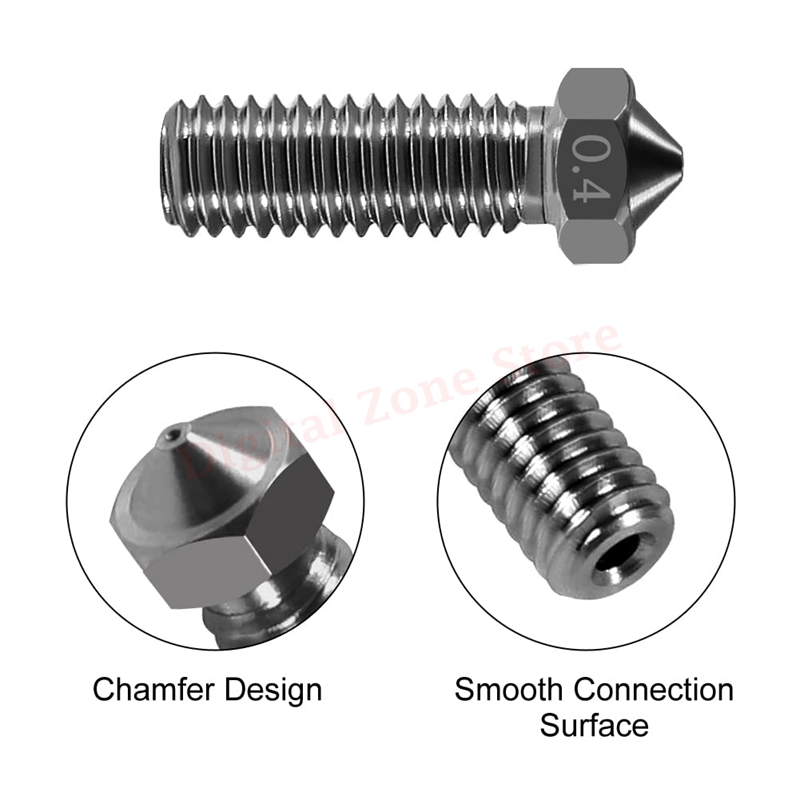 10 adet V6 sertleştirilmiş çel - 3D Printing Nozzle incelemesi ve fiyatı