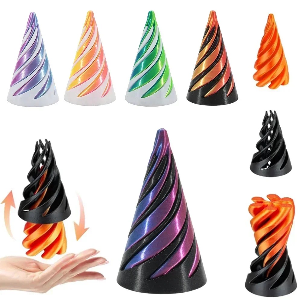 3D Baskılı Spiral Koni Oyuncak - 3D Printing Idea incelemesi ve fiyatı