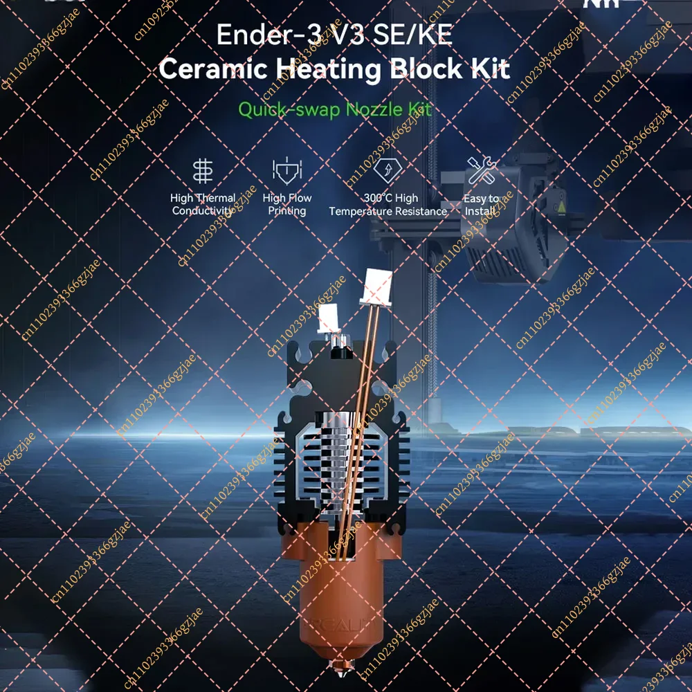 Creality Ender-3 V3 SE/KE Sera - 3D Printing Nozzle incelemesi ve fiyatı