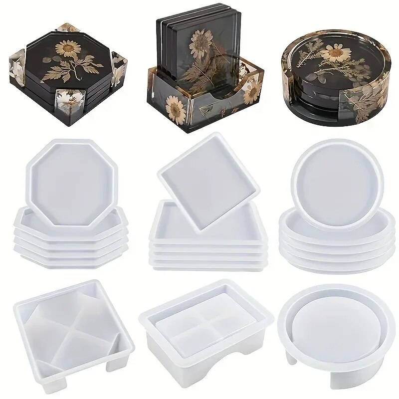 Coaster Reçine Kalıp Seti 1 ad - 3D Printing Epoxy Resin incelemesi ve fiyatı
