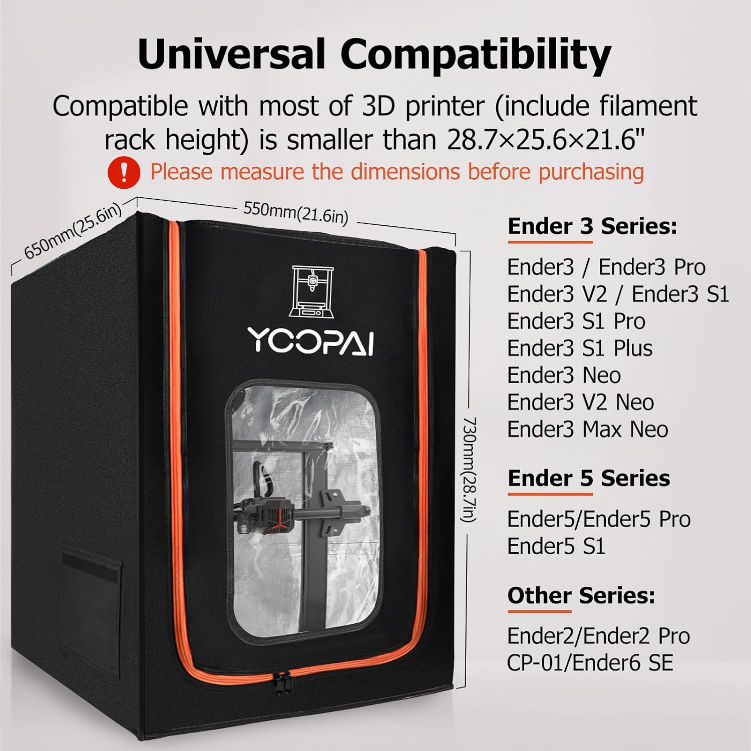 CREALITY YOOPAI 3D Yazıcı Kabi - Enclosure 3D Printing incelemesi ve fiyatı