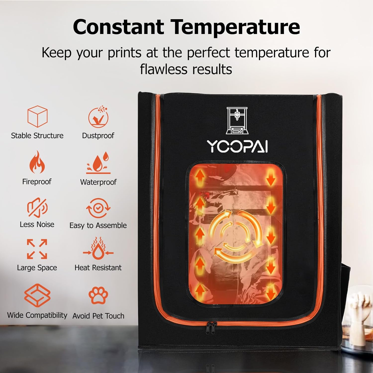 CREALITY YOOPAI 3D Yazıcı Kabi - Enclosure 3D Printing incelemesi ve fiyatı